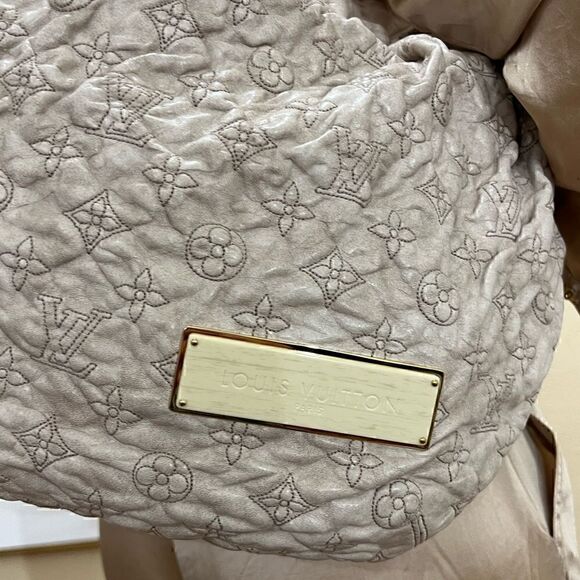 LOUIS VUITTON Monogram Olympe Nimbus PM 18x12 embossed leather EUC - Picture 5 of 17